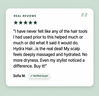 HydroHair™ Spray Brush