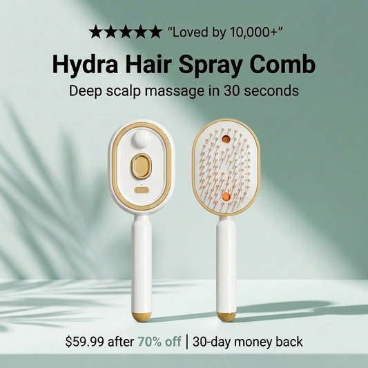 HydroHair™ Spray Brush